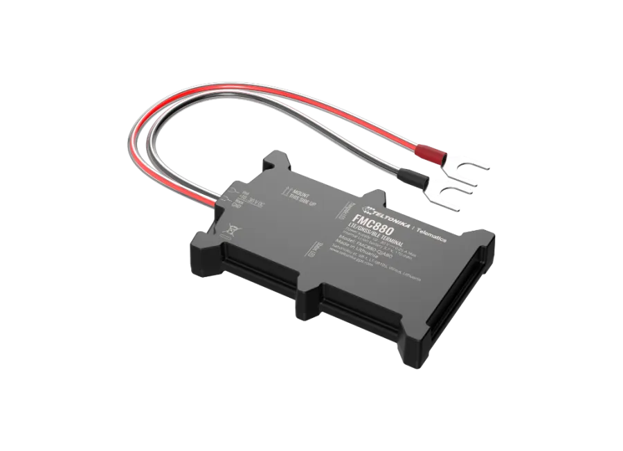 Teltonika FMC880-E Localizzatore GPS per veicoli 4G LTE – Protezione con montaggio nel vano motore