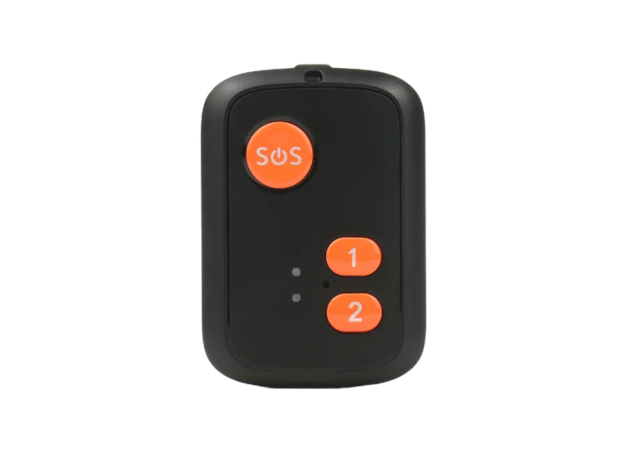 Reachfar V51-B Localizzatore GPS SOS 4G LTE da appendere al collo – Ciondolo confortevole e chiamata vocale