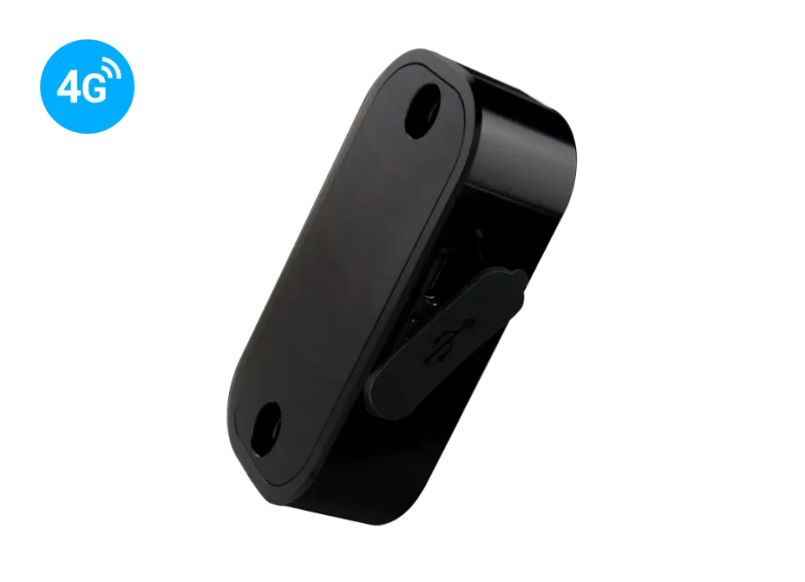 Flexcom FB142PRO – Localizzatore GPS professionale 4G LTE per biciclette con fissaggio antifurto e standby di 15 giorni