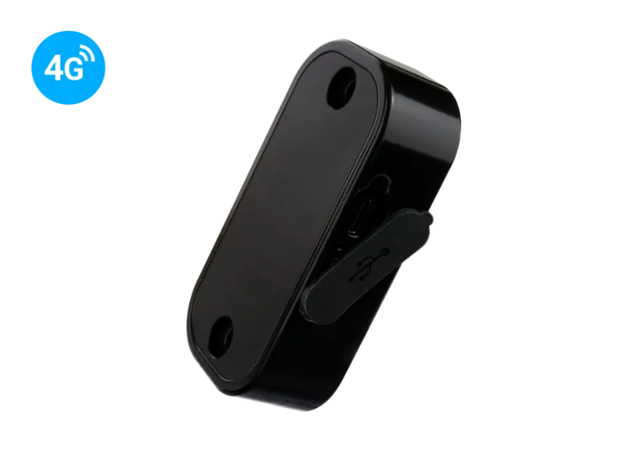 Flexcom FB242PRO – Localizzatore GPS professionale 4G LTE per biciclette con fissaggio antifurto e standby di 15 giorni