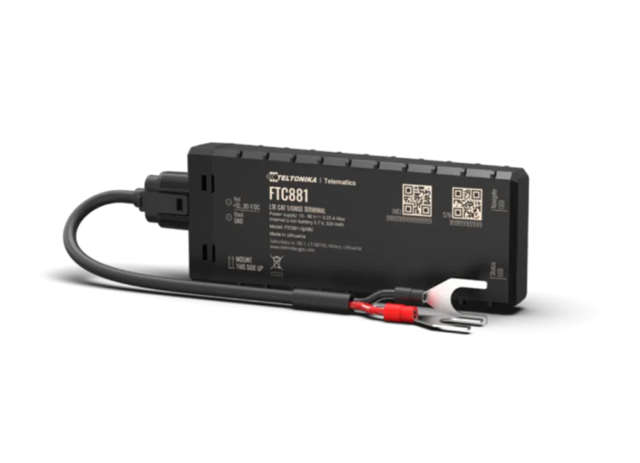 Teltonika FTC881 Localizzatore GPS per veicoli 4G LTE – Protezione IP69K e precisione 1,8 m